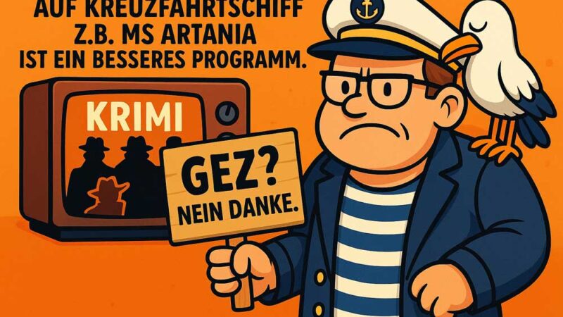 🧾 Logbucheintrag #2 – GEZ? Nein danke!