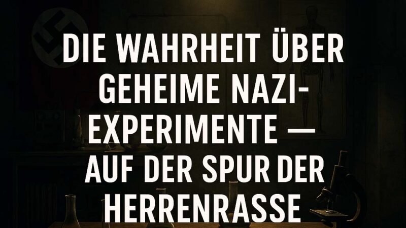 Die Wahrheit über geheime Nazi-Experimente – Auf der Spur der Herrenrasse