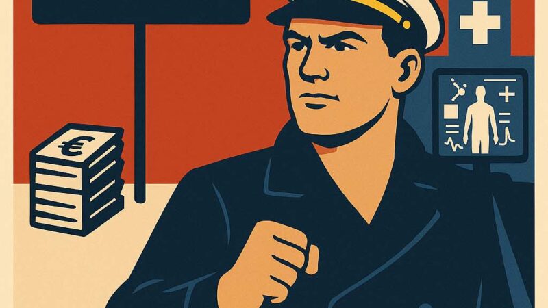 🎯 Torpedo Tom fordert: Bürgerversicherung jetzt!