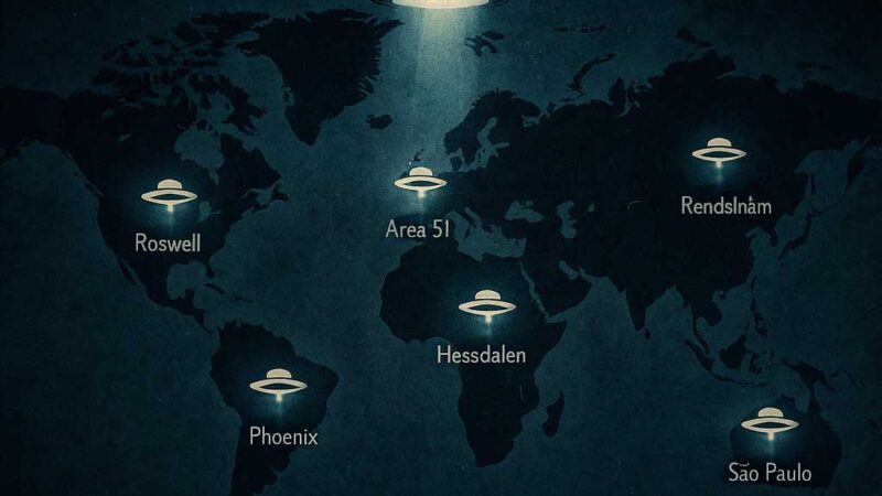 🛸 UFO-Sichtungen weltweit – Wo Menschen das Unfassbare gesehen haben