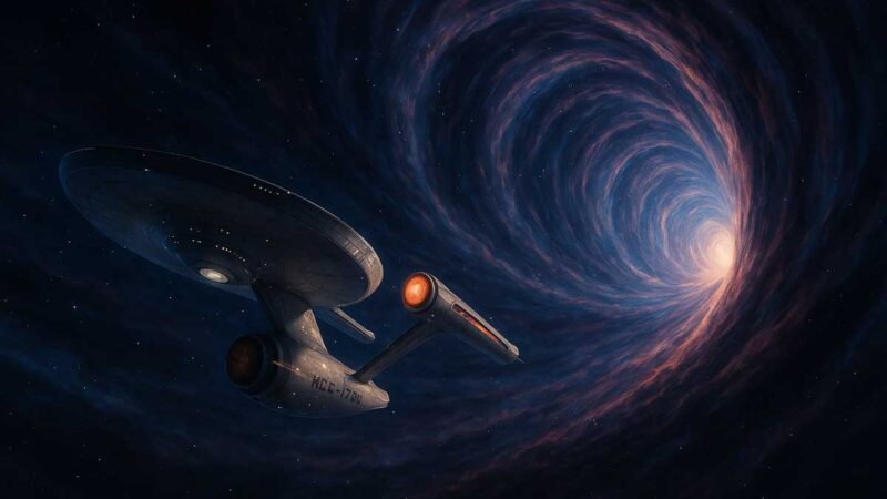 Ohne Raumschiff Enterprise bleiben wir allein