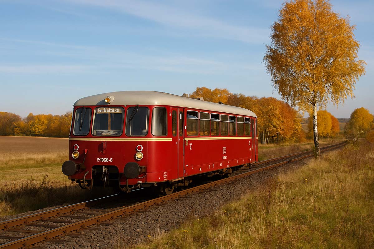 🚂 Mit der „Ferkeltaxe“ nach Emleben – Sonderfahrten und Modellbahnausstellung