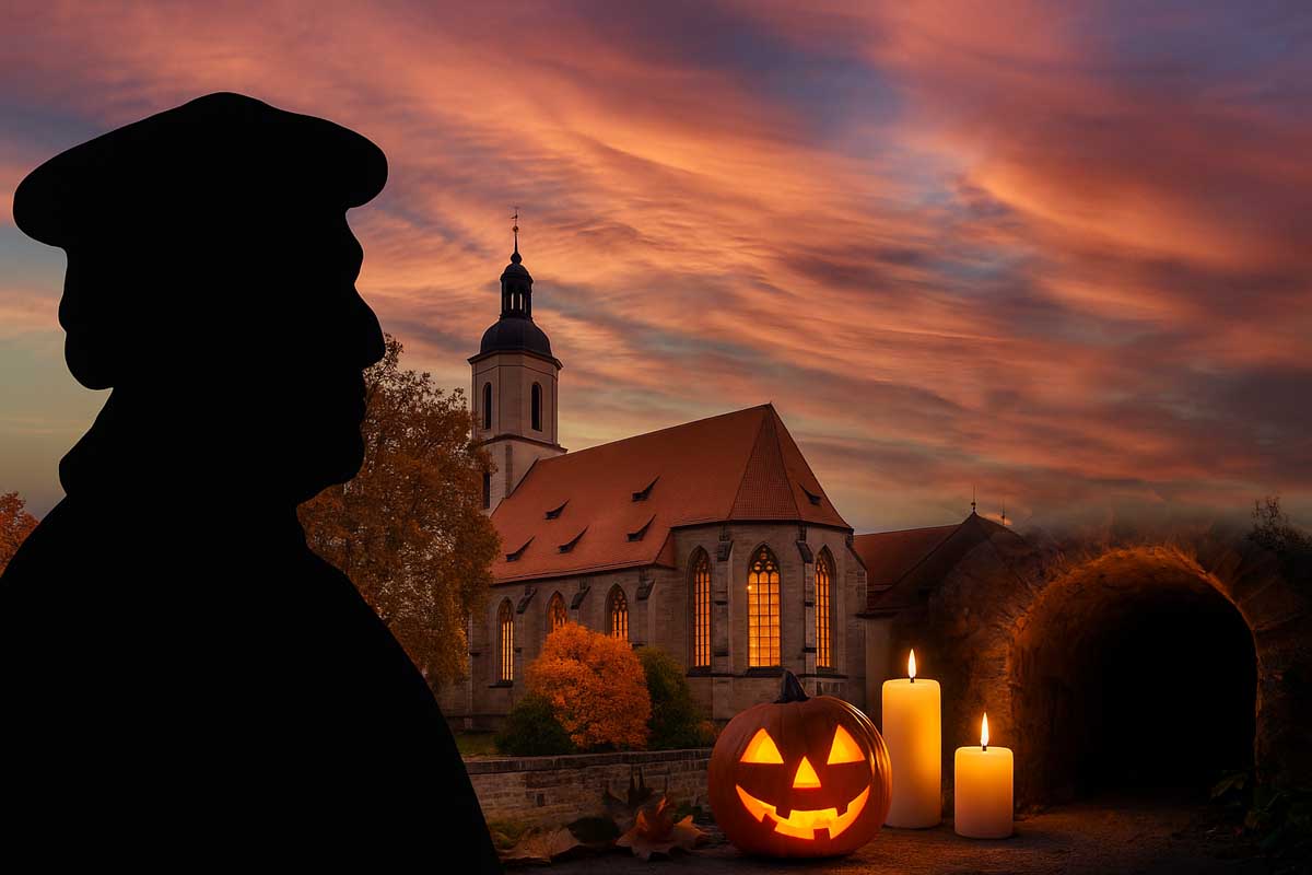 🕯️ Reformation trifft Halloween – Zwei besondere Führungen in Gotha am 31. Oktober