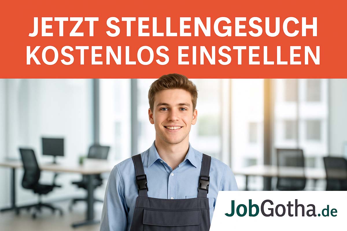 🚀 Jetzt Stellengesuch kostenlos einstellen – JobGotha.de hilft beim Start ins Jahr 2026!