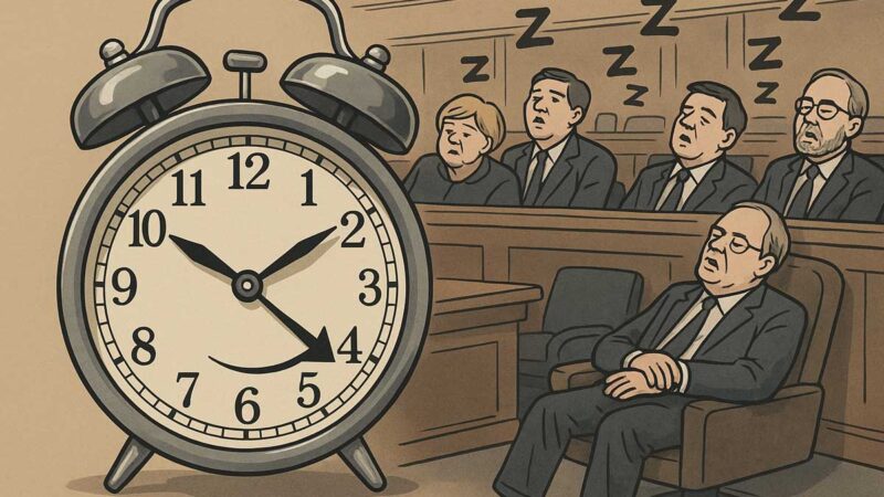 Torpedo Tom deckt auf: Zeitumstellung – Politik im Tiefschlaf