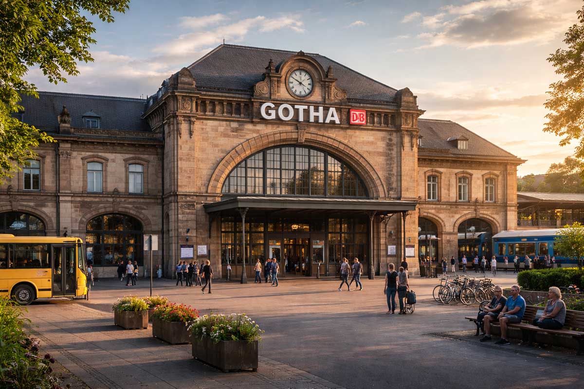 Bahnhof Gotha: Eisenbahnbundesamt erteilt Baugenehmigung – nächster Schritt ist frei