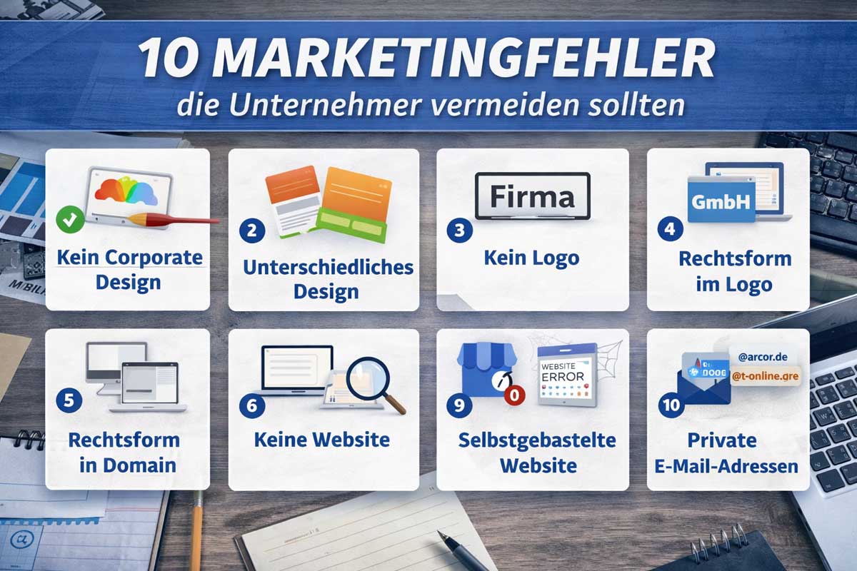 10 typische Marketingfehler: So verlieren Gothaer Unternehmen täglich Anfragen