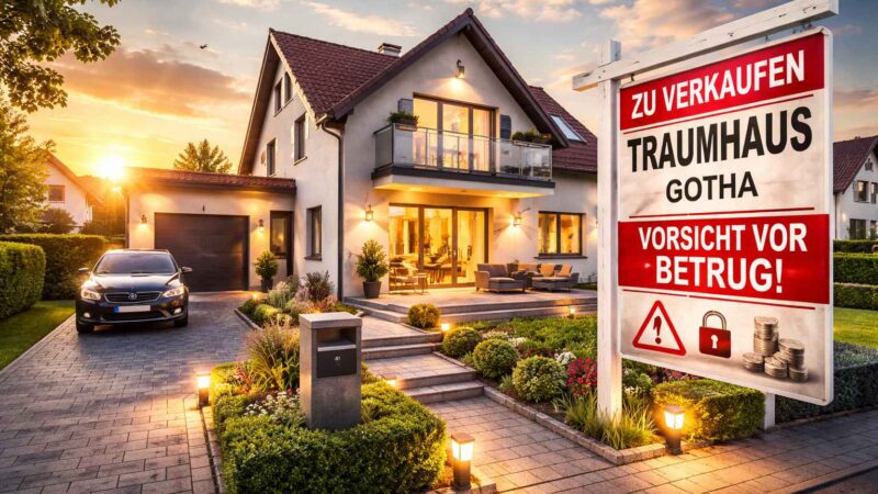 🚨 Betrugsmasche mit Immobilien: Vorsicht bei Angeboten über Telegram in Gotha