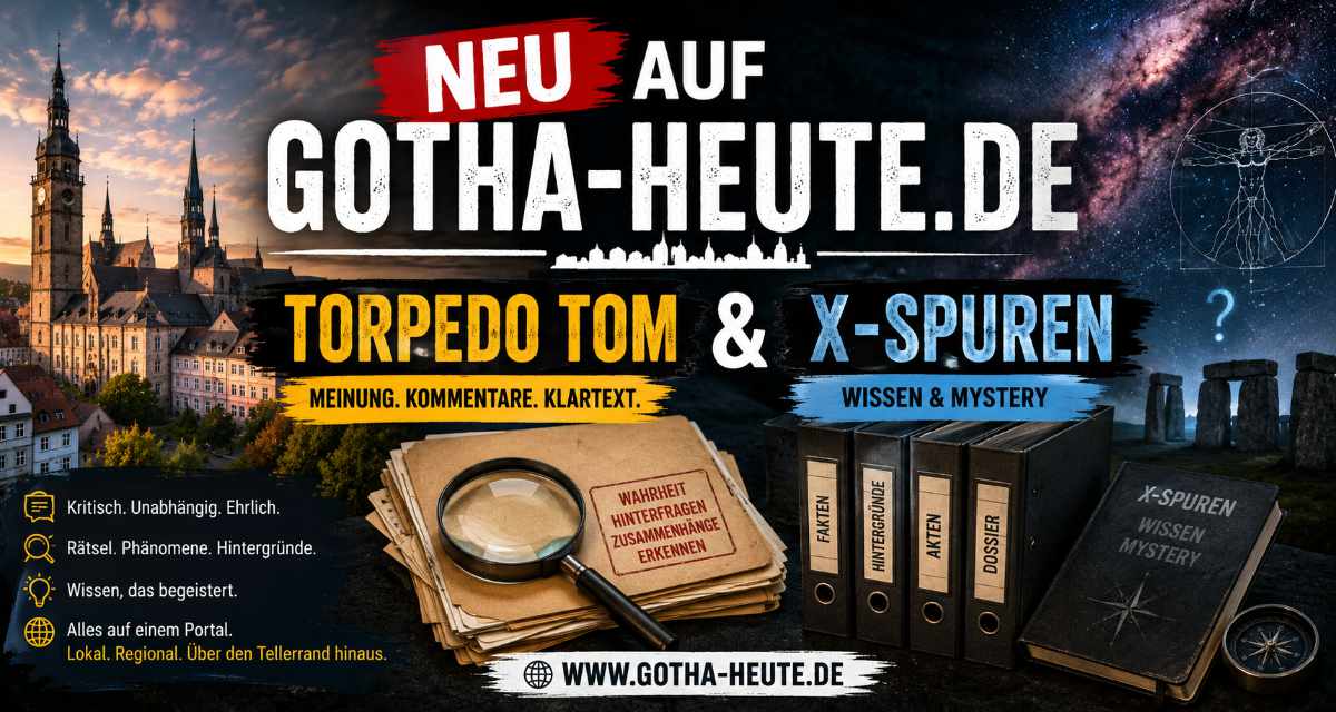Torpedo Tom und X-Spuren jetzt auf Gotha-heute.de